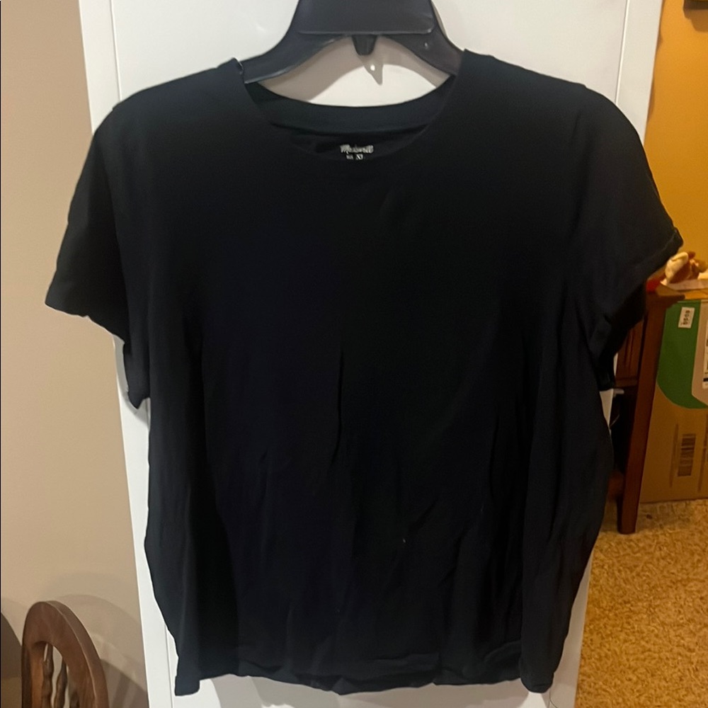 Madewell Black Short Sleeve T-Shirt